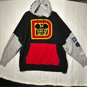 Walt Disney World 50th Anniversary Pennant Vault Collection Pullover Hoodie XXL